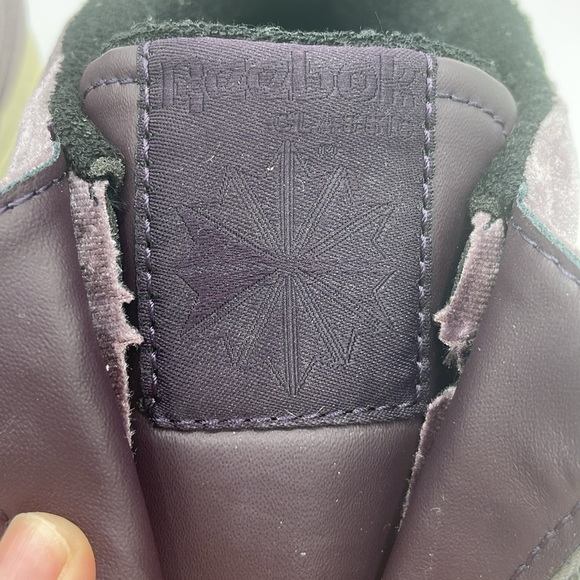 Reebok Club C Double Zip Court Shoes Velvet Purple Womens - Picture 4 of 9